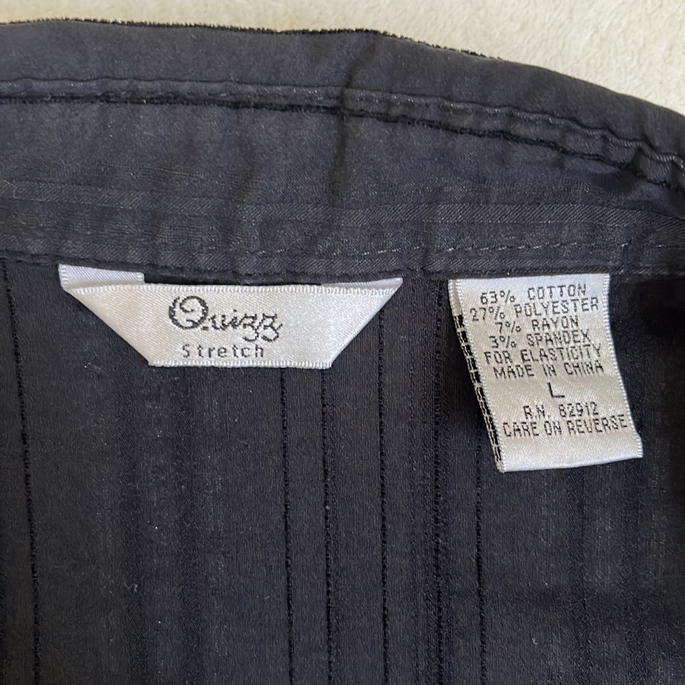 Women’s Stretch Blouse Size Large - Picture 8 of 9